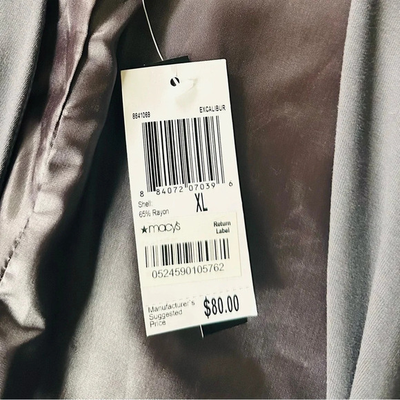 Grace Elements Faux Leather and Knit Open Jacket - Size XL - NWT - Picture 7 of 13